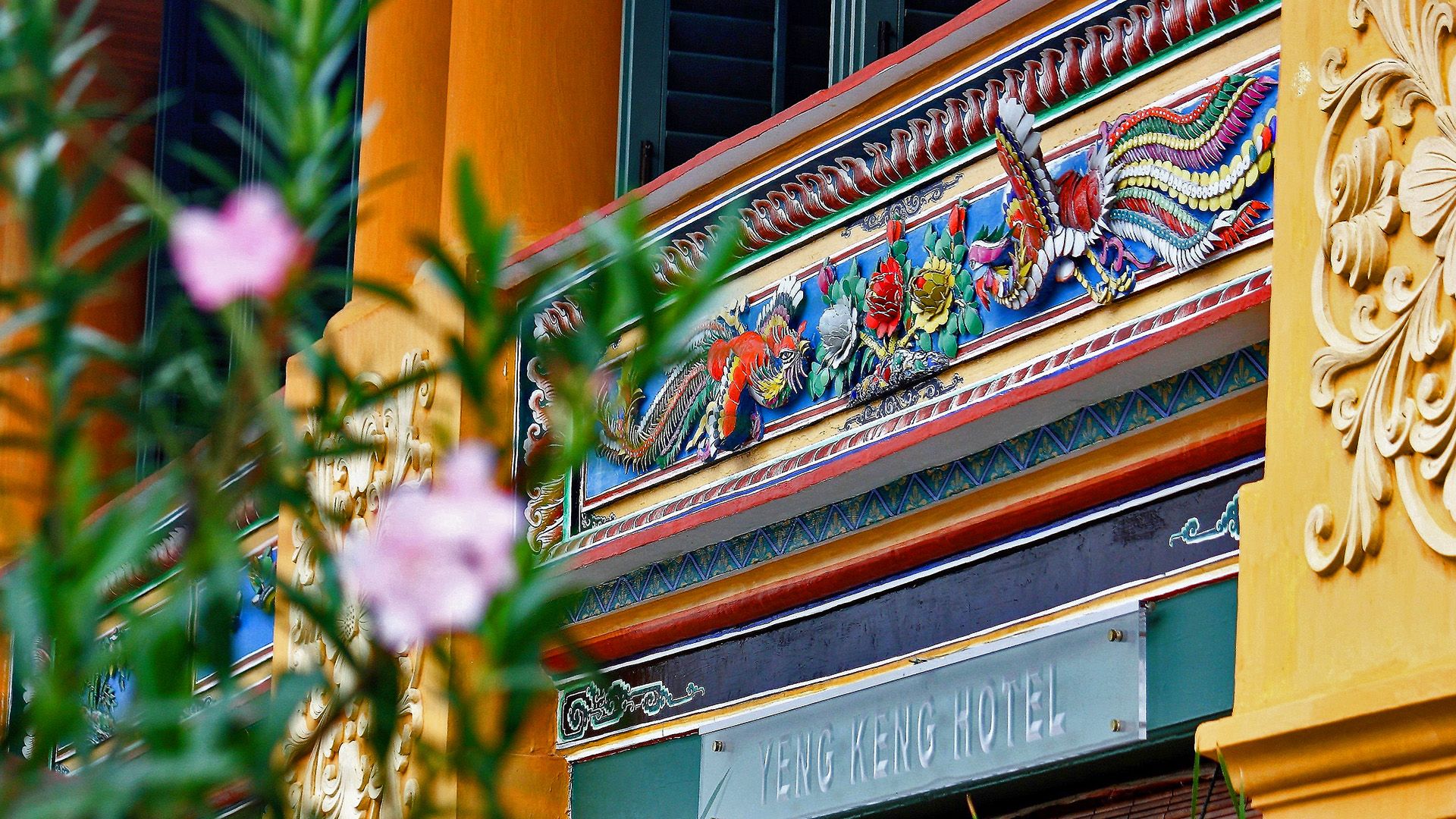 Yeng Keng Hotel in World Heritage City of Georgetown, Penang, Malaysia